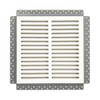 InvisaGrille 14" x 14" Exhaust Fan Grille Removable Cover - InvisaGrille 