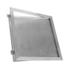 2'6" x 3'0" - Aluminum Doors for Tiles Downswing - Single Leaf - Milcor