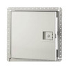 Karp 12" x 12" Non Insulated Fire Rated Access Door for Drywall - Stainless Steel - Karp 