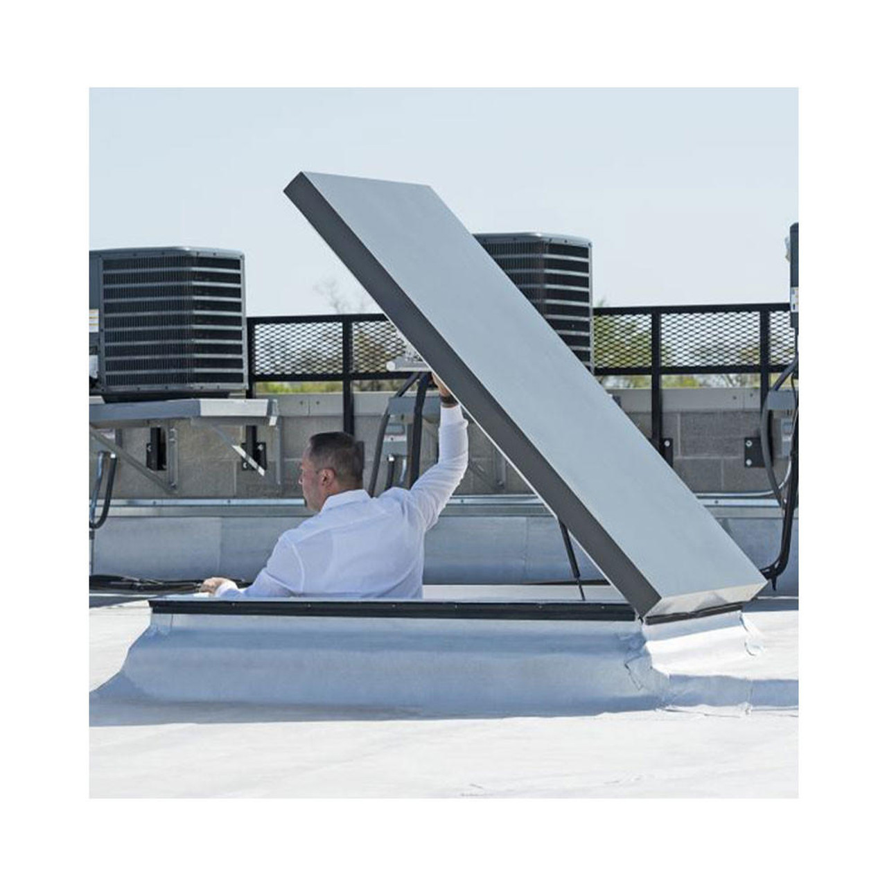 Fakro DRL 36x36 Flat Roof Access Hatch | SolarSkylights.com