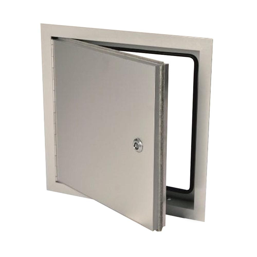 Exterior Access Panel - with Piano Hinge Aluminum 8