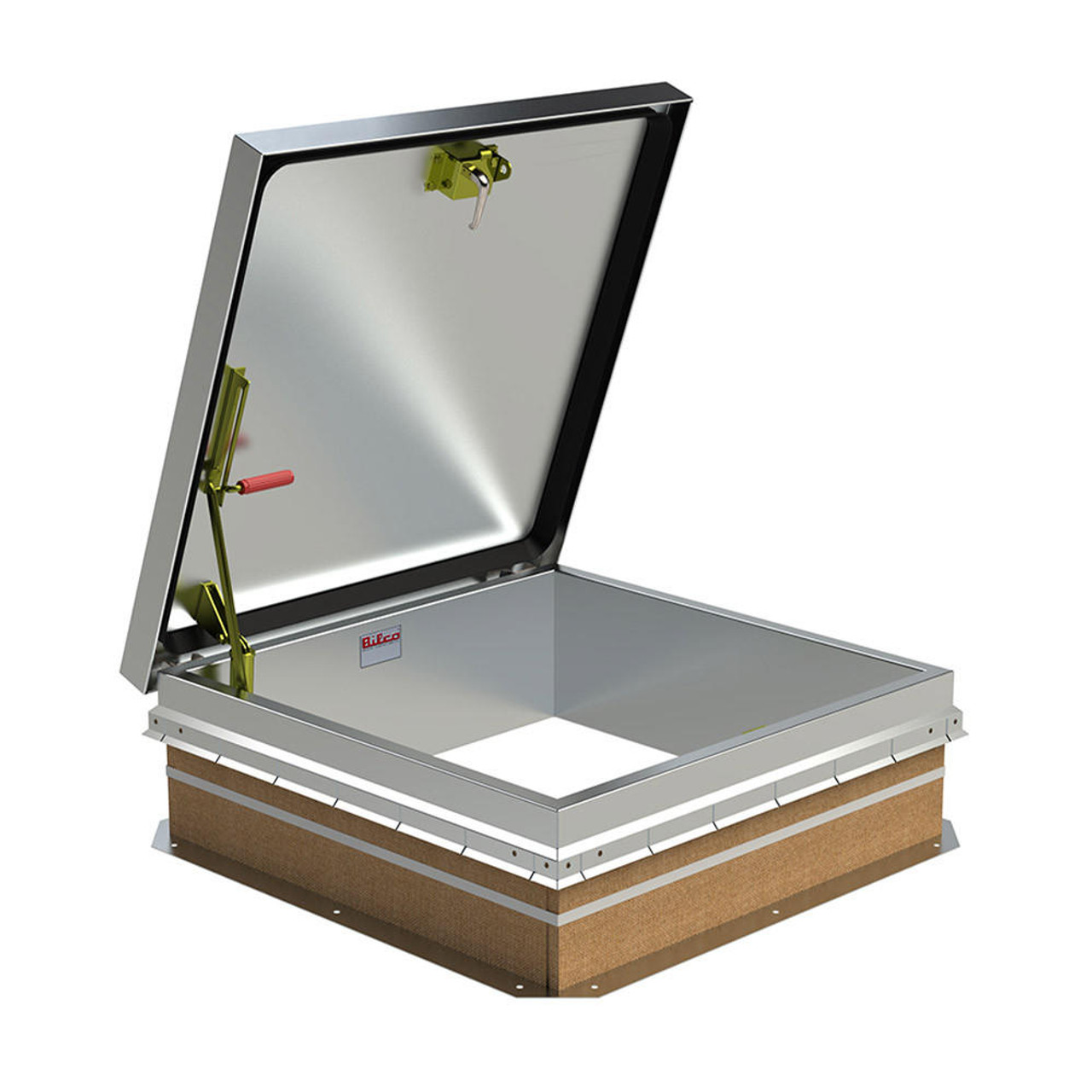 36&quot; x 36&quot; Ladder Access Roof Hatch - Aluminum - Bilco