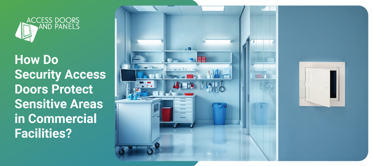 How Do Security Access Doors Protect Sensitive Areas in Commercial Facilities?