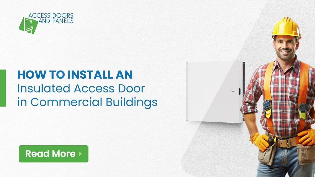 How to Install an Insulated Access Door in Commercial Buildings