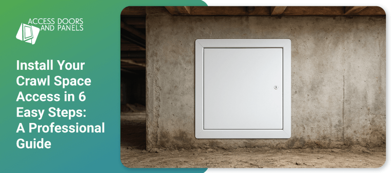 Install Your Crawl Space Access in 6 Easy Steps: A Professional Guide