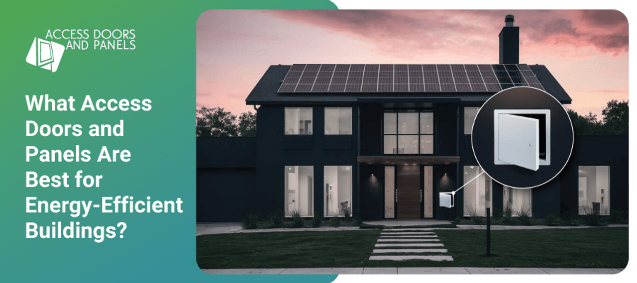 What Access Doors and Panels Are Best for Energy-Efficient Buildings?