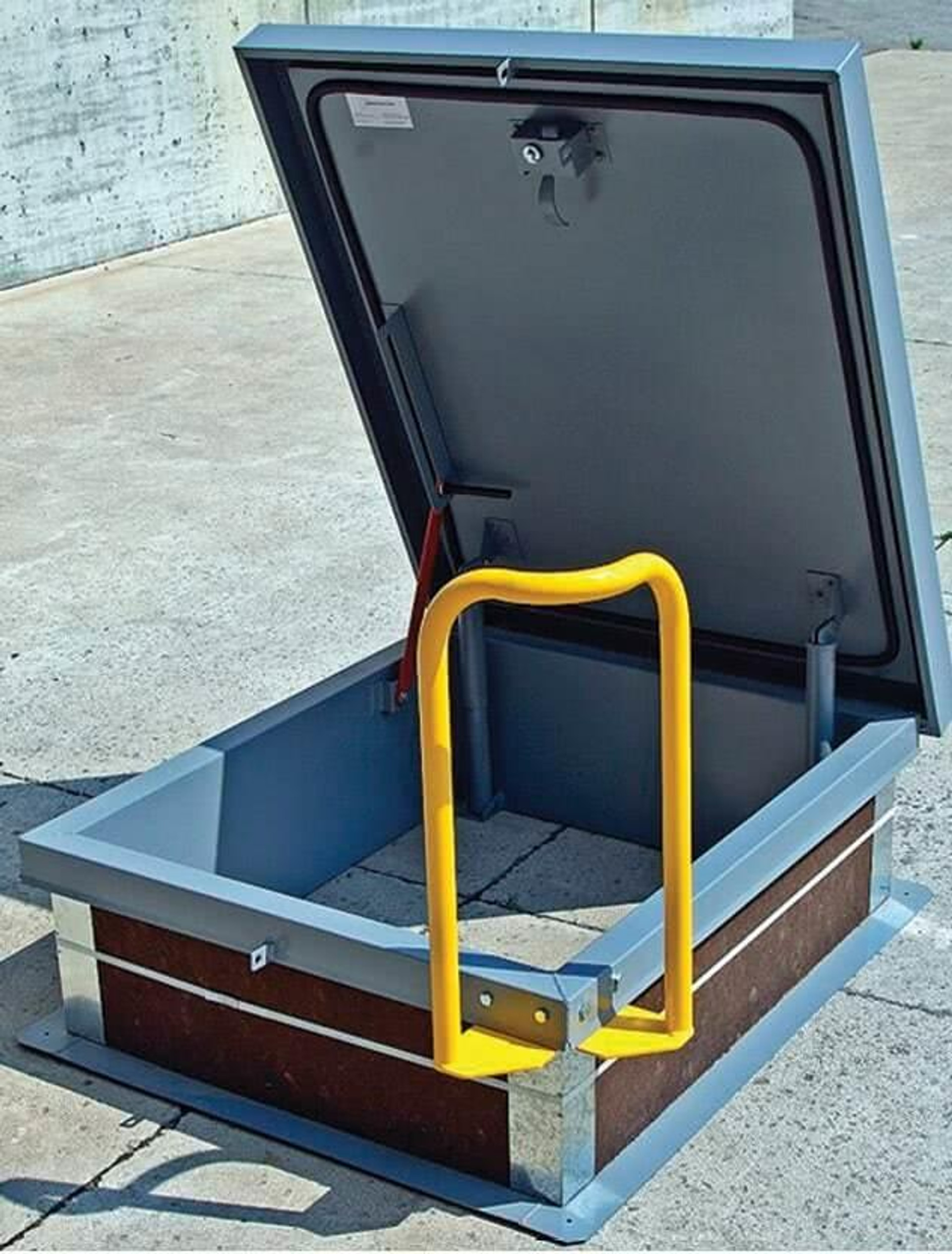 36" x 36" Galvanized Roof Hatch Ladder Access Acudor