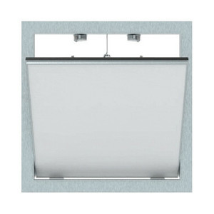 Fixed Hinges - flange behind drywall