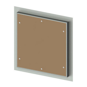 Detachable Flange Behind Drywall