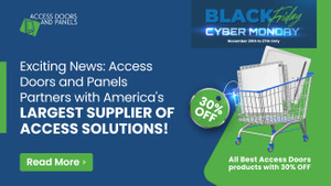 Exciting News: Access Doors and Panels Partners with America's Largest Supplier of Access Solutions!