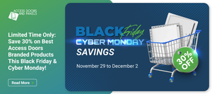 Limited Time Only: Save 30% on Best Access Doors Branded Products This Black Friday & Cyber Monday!