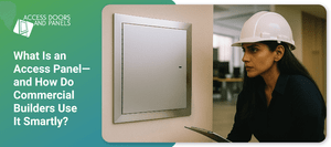 What Is an Access Panel—and How Do Commercial Builders Use It Smartly?
