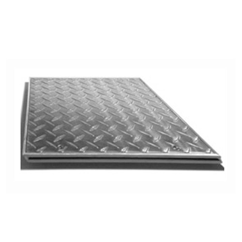 Karp 24" x 24" Aluminum Floor Panel  Flush Diamond Plate - Karp 