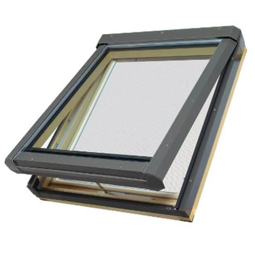 Fakro 24" x 38" Manual Venting Deck-Mounted Skylight - Laminated Glass - Fakro 
