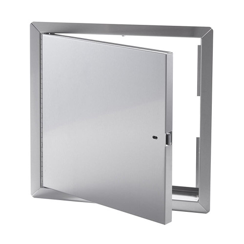 Cendrex 14" x 14" Fire-Rated Uninsulated Panel with Flange - Stainless Steel - Cendrex 