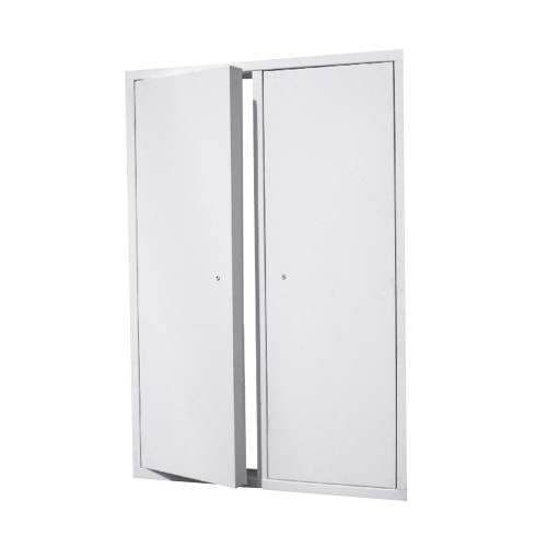 JL Industries 24" x 60" FD2D - 2 Hour Fire-Rated Insulated, Double Door Access Panels for Walls - JL Industries 