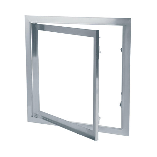 FF Systems 24" x 24" Frame For System F1 Drywall Inlay Access Panel - Aluminum - FF Systems 