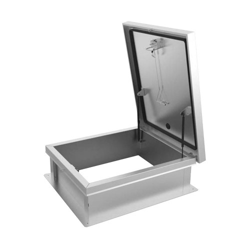 Best Access Doors 24" x 36" Ladder Access Roof Hatch - Aluminum - Best 
