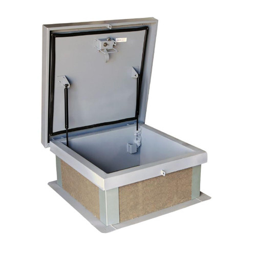 Best Access Doors 30" x 36" Ladder Access Roof Hatch - Galvanized - Best 