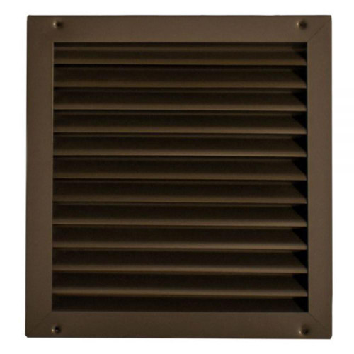 Best Access Doors 24" x 24" Inverted Split Y-Blade Bronze Door Louver - Best 