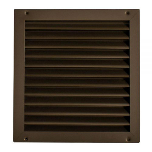 Best Access Doors 12" x 12" Inverted Split Y-Blade Louver w/ Aluminum Screen - Best 