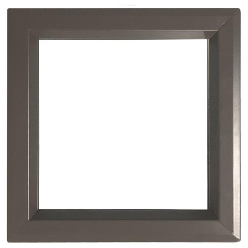 Best Access Doors 7" x 22" Low Profile Bronze Vision Lite w/ Tempered Glazing - Best 