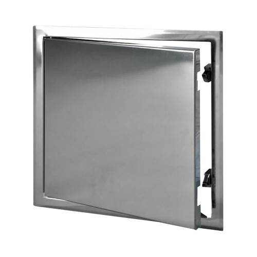 FF Systems 16" x 16" Sheet Metal Panel with Touch Latch - Stainless Steel - FF Systems 