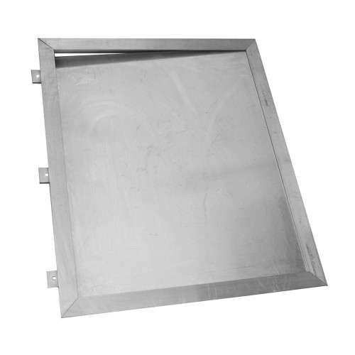 Milcor 2'6" x 2'6" - Aluminum Doors for Flush Cover Downswing - Single Leaf - Milcor 