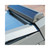 Fakro 24" x 55" Solar Powered Venting Deck-Mounted Skylight - Laminated Glass - Fakro 