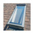 Fakro 32" x 55" Solar Powered Venting Deck-Mounted Skylight - Laminated Glass - Fakro 