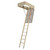 Fakro 22.5" x 47" up to 8'11" Fire Rated 43 min Wood Attic Ladder - Fakro 