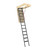 Fakro 25" x 47" up to 8'11" Metal Folding Attic Ladder - Fakro 