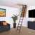 Fakro 25" x 54" up to 10’2” Metal Folding Attic Ladder - Fakro