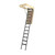 Fakro 25" x 54" up to 10’2” Metal Folding Attic Ladder - Fakro