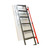 Fakro 25" x 56.5" up to 12' 350 lbs load Capacity Attic Ladder LML - Fakro 