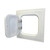 Acudor 18" x 18" Glass Fiber Reinforced Gypsum Radius Corner - Hinged - Acudor 