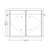 JL Industries 24" x 24" FD2D - 2 Hour Fire-Rated Insulated, Double Door Access Panels for Walls and Ceilings - JL Industries 