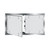 FF Systems Multi-Door Drywall Inlay Access Panel - with Fixed Hinges - FF Systems 