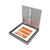 Babcock Davis 42" x 42" Drainable Diamond Tread Floor Door - 300 PSF - Babcock-Davis 