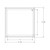 Best Access Doors 16" x 16" Aesthetic Access Panel with Magnetic Flange - Best 