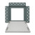 InvisaGrille 6" x 6" Flush Removable Access Panel - InvisaGrille 