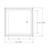 Cendrex 12" x 12" Aesthetic Panel with Hidden Flange - Stainless Steel - Cendrex 