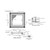 Milcor 24" x 24" - Recessed Door for Acoustical Plaster - Milcor  Milcor 24" x 24" - Recessed Door for Acoustical Plaster - Milcor