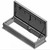 Milcor 3'0" x 3'0" Single Leaf Ladder Access Hatch - Aluminum Cover and Curb - Milcor 