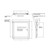 Acudor 24" x 24" Universal Flush Standard Panel with Flange - Acudor 