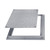 Acudor 18" x 18" Removable Flush Floor Panel -  Diamond Plate - Acudor 