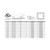 MIFAB 12" x 12" Uninsulated Fire Rated Access Door - MIFAB 