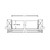 JL Industries 8" x 8" TMW - Flush Access Panel with Wallboard Bead for a Concealed Look on Walls or Ceilings- JL Industries 