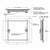 Acudor 14 x 14 Self-Stick Duct Panel - No Hinge - Acudor