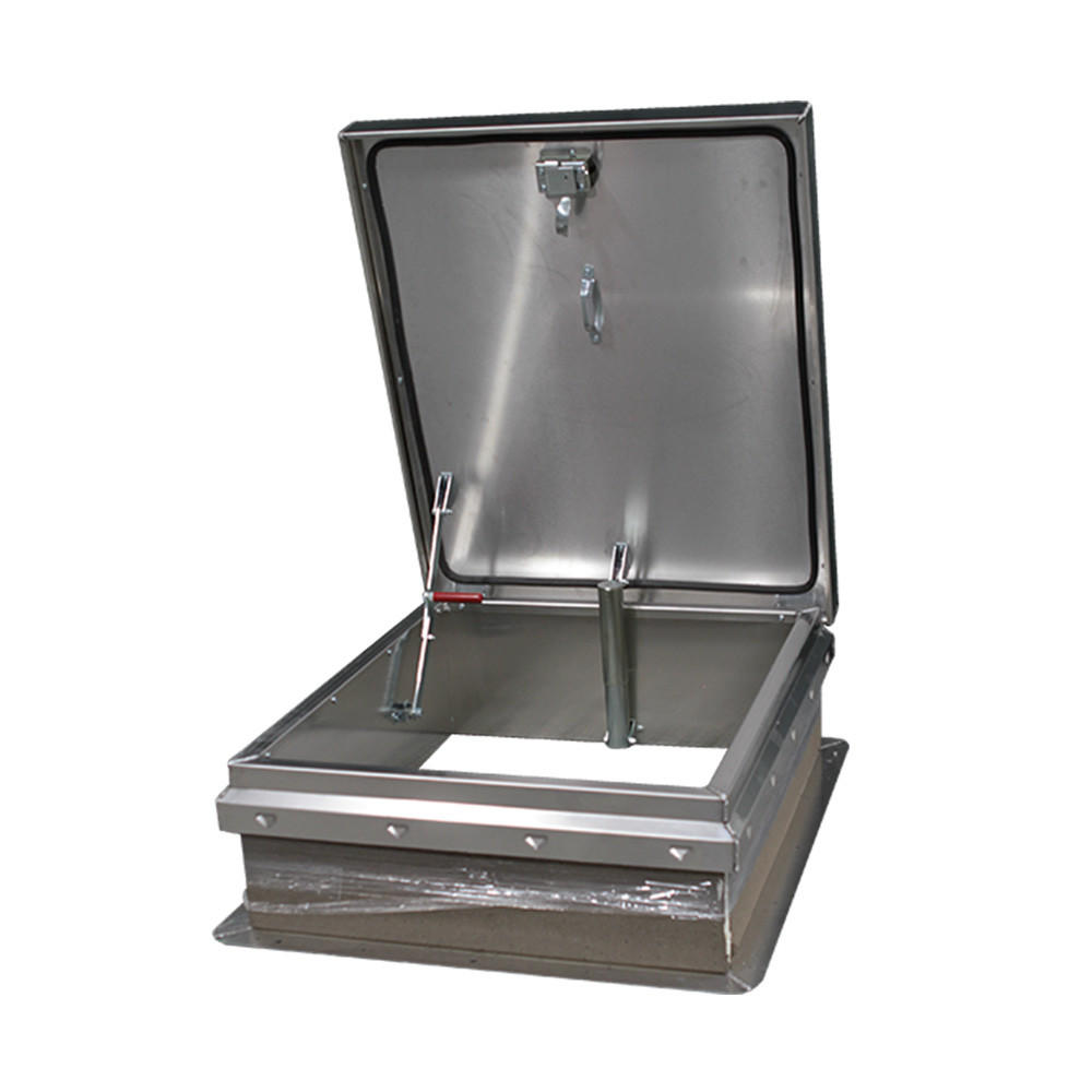 JL Industries 30" x 54" Aluminum Diamond Series™ Roof Hatch - Stair Access - JL Industries 